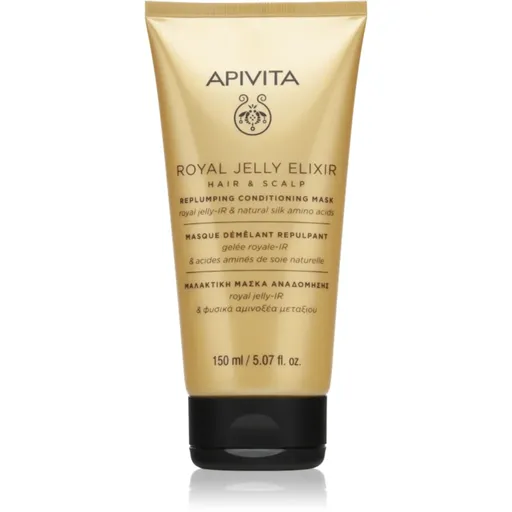 Apivita Royal Jelly Elixir Replumping Conditioning Mask balsam și mască 2 în 1 150 ml
