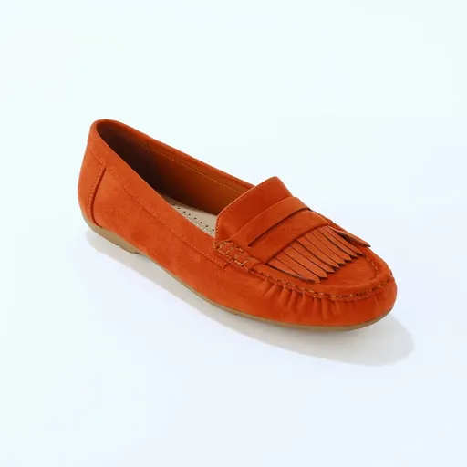 Mocasini flexibili din microfibră