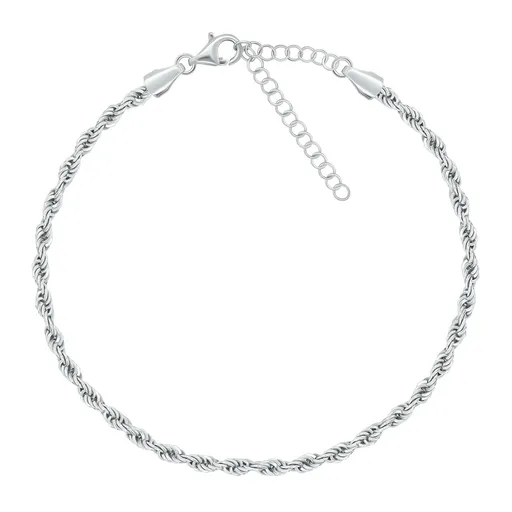 Brilio Silver Lănțișor de argint la modă pentru picior ANK114W