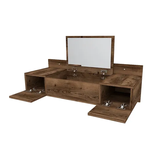 Masă cosmetică Zakkum Lydia, maro închis