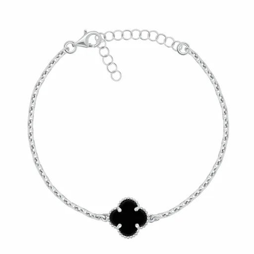 Brilio Silver Brățară din argint pentru femei Trifoi BRC190WBC