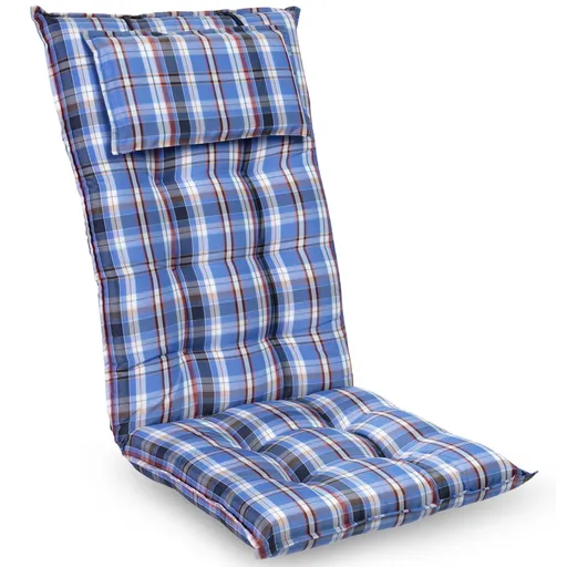 Blumfeldt Sylt, pernă tapițată, pernă pentru scaun, spătar mai înat, poliester, 50 × 120 × 9 cm