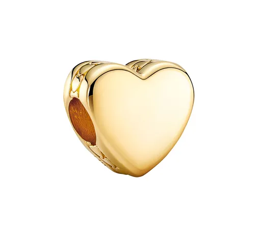Pandora Mărgea placată cu aur in formă de inimă Shine Moments 762015C00