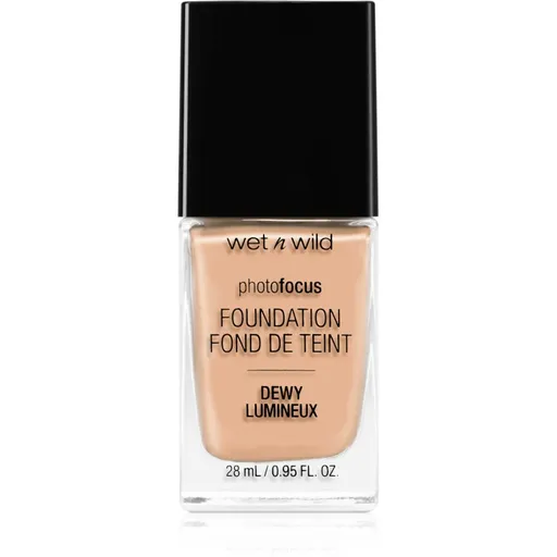 Wet n Wild PhotoFocus machiaj ușor de hidratare pentru o piele mai luminoasa culoare Nude Ivory 28 ml