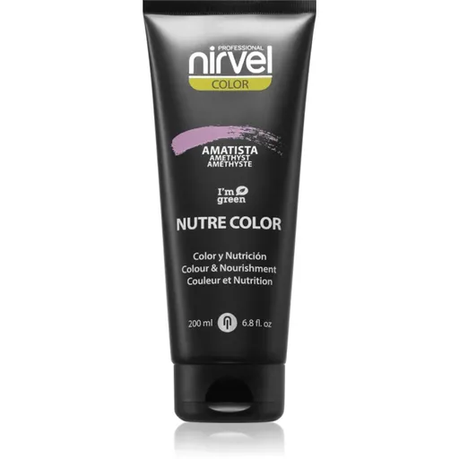 Nirvel Nutre Color masca tonifianta si hranitoare pentru păr culoare Amatista 200 ml
