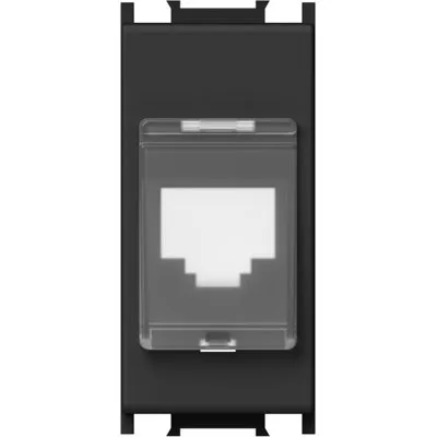 Modul Adaptor pt priza date+prot praf, Set 2buc, TEM Modul TEM-KM38SB-U