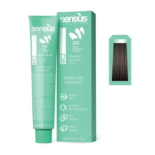Vopsea de Par Permanenta Sensus MC2 6.00, 100 ml