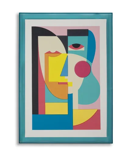 Mauro Ferretti Tablou Pictat Pe Panza, Cu Rama,  Picassy -A- Cm 50X3,3X68 | Aosom Romania