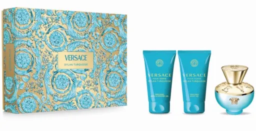 Versace Dylan Turquoise - EDT 50 ml + gel de corp parfumat 50 ml + gel de duș 50 ml