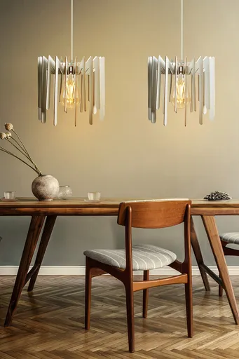 Lustra, Opviq, 390FLH1524, Alb