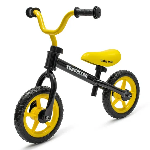 Bicicletă de echilibru Baby Mix Traveller, negru