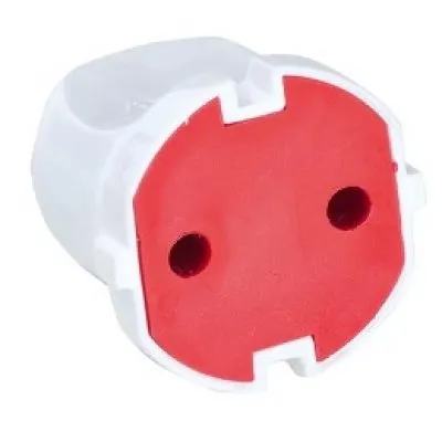 Cupla Schuko Starke ST01404, fara CP 16A 2P+E alb