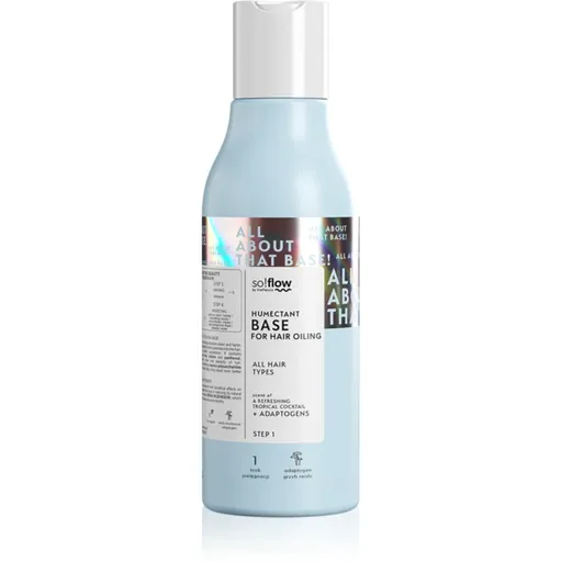 so!flow Humectant Base for Hair Oiling baza pentru machiaj pentru păr for Hair Oiling 150 ml