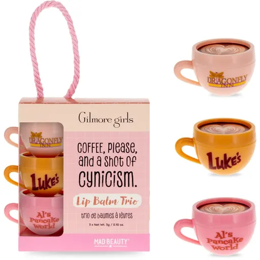 Mad Beauty Gilmore Girls set cadou de buze