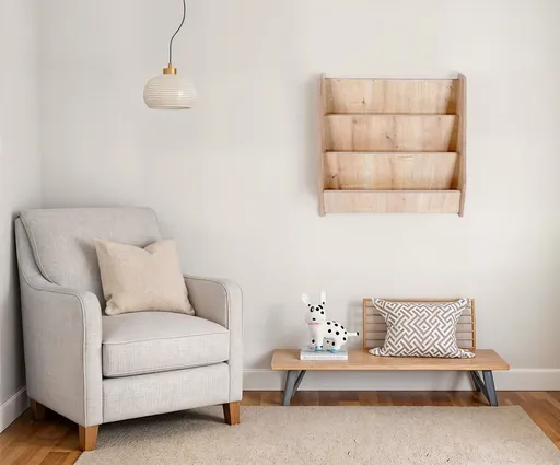 Corp biblioteca, Hanah Home, BLTYZ-AKTV034, 63x59x23.5 cm, Stejar