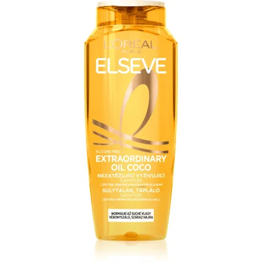 L’Oréal Paris Elseve Extraordinary Oil Coconut sampon hranitor pentru par normal spre uscat 400 ml