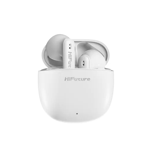 Căști fără fir HiFuture, alb, alb