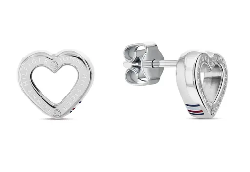 Tommy Hilfiger Cercei din oțel in formă de inimă Toggle Heart 2780971