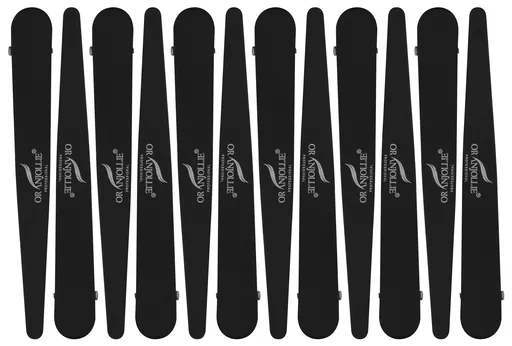 Clipsuri Par Oranjollie Negre Silicon Set 12 buc