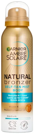 Garnier Spray auto-bronzant de corp Ambre Solaire Natural Bronzer Medium (Self-Tan Mist Body) 150 ml