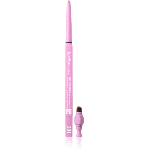 bellaoggi Jelly Lip Liner creion contur pentru buze, waterproof culoare 301 - Pink Power 0.3 g