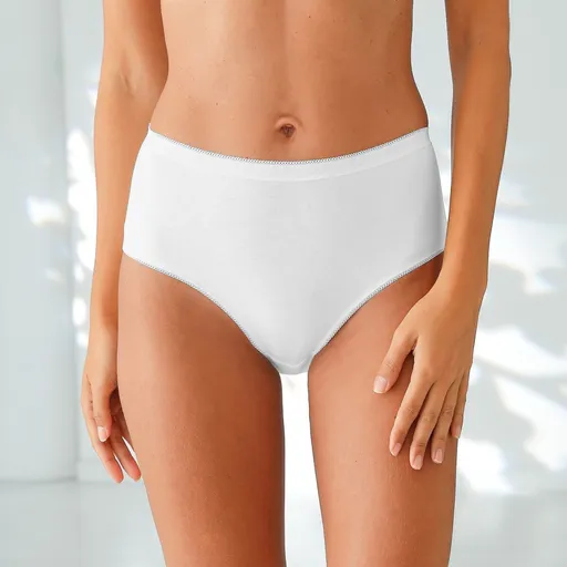 Set de 3 chiloți maxi din bumbac elastic