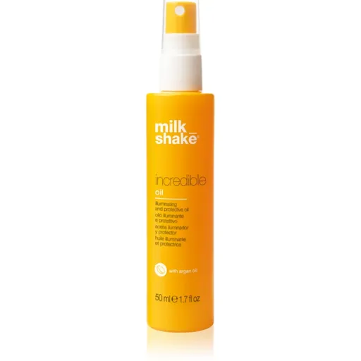 milk_shake® Incredible Oil ulei pentru regenerarea și protecția părului deteriorat și a vârfurilor despicate cu ulei de argan 50 ml