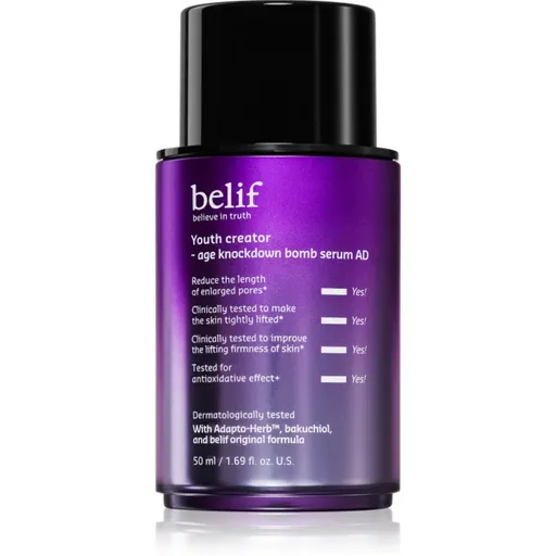 belif Youth Creator Age Knockdown Bomb Serum ser pentru contur pentru hidratare si fermitate 50 ml