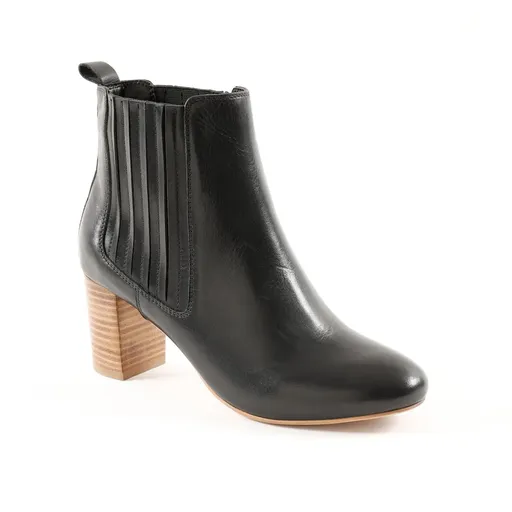 Cizme de piele la gleznă