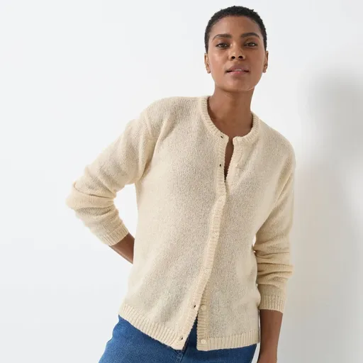 Pulover din amestec de mohair și lână