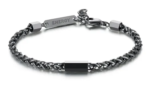 S'Agapõ Brățară modernă din oțel Ripple SRP16