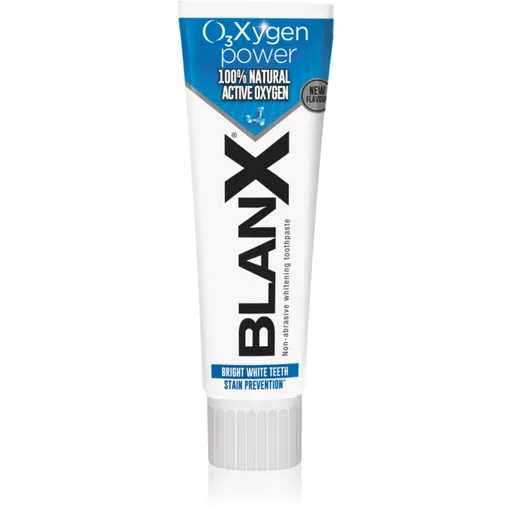 BlanX O3X Toothpaste pastă de dinți naturală pentru albirea si protectia smaltului dentar 75 ml