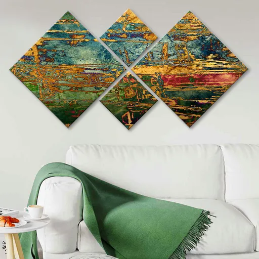 Pictură decorativă MDF, 4MDF10944245, Imprimat UV, Multicolor