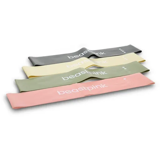 BeastPink Resistance Set Set de benzi elastice de rezistență
