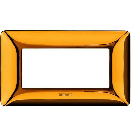 Rama ornament 4M auriu lucios Matix Bticino AM4804GOR