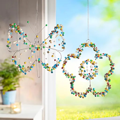 Decorațiune suspendată Mărgele de Primăvară, set 2 buc.