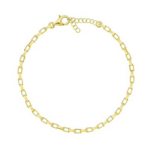 Brilio Silver Brățară elegantă placată cu aur BRC95Y