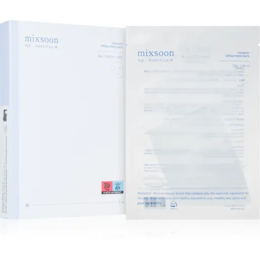 mixsoon Bifida mască textilă hidratantă cu probiotice 5x25 g