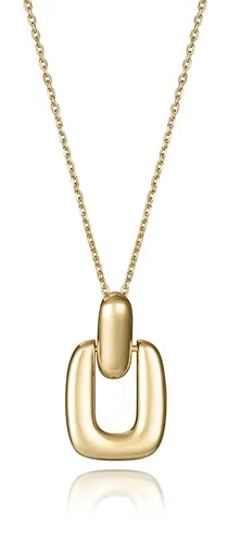 Viceroy Colier placat cu aur pentru femei din argint 2317C100-00