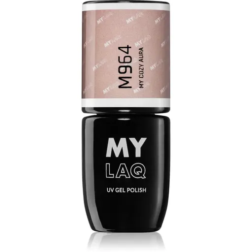 MYLAQ My Aura lac de unghii sub forma de gel culoare My Cozy Aura 5 ml