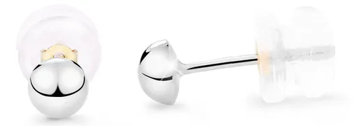 Cutie Jewellery Cercei minimaliști cu șurub Z5004-20-X-2