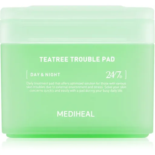 MEDIHEAL Teatree Trouble Pad dischete de tonifiere cu efect calmant 100 buc