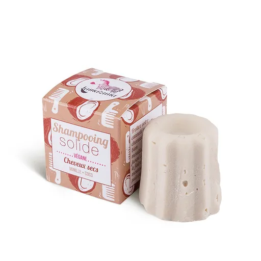 Sampon solid pentru par uscat - vanilie