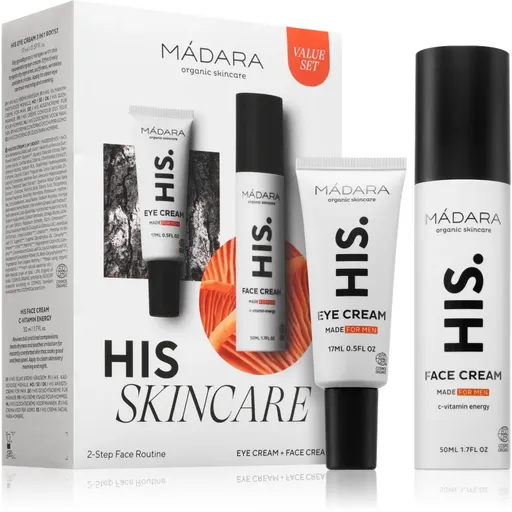 MÁDARA HIS set pentru fata si zona ochilor pentru bărbați