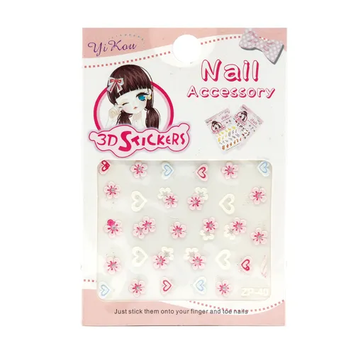 Abtibild decor unghii 3D, Nail Accessory ZP-40