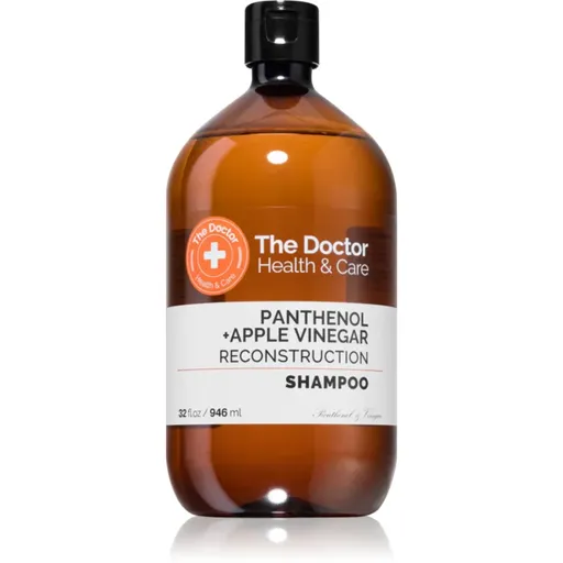 The Doctor Panthenol + Apple Vinegar Reconstruction șampon regenerator cu Panthenol 946 ml