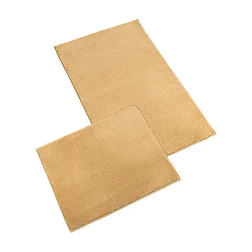 Bellatex Set covorașe de baie fără decupaj BANYGOLD maro, 60 x 100, 60 x 50 cm, maro