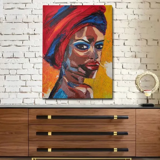 Tablou decorativ, OPL1837326325, Cadru: 100% LEMN (grosime: 3 cm), Multicolor