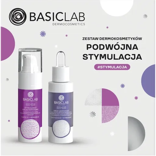 BasicLab Dermocosmetics Double Stimulation set cadou pentru fermitatea pielii