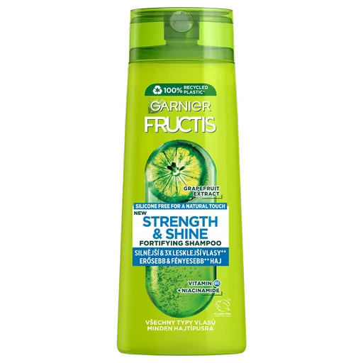 Garnier Șampon de întărire Fructis Strength & Shine (Fortifying Shampoo) 250 ml